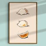 Fai Kee Studio Gyoza Pig Transformer 8x10 Art Print