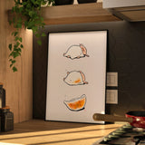 Fai Kee Studio Gyoza Pig Transformer 8x10 Art Print