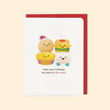 Bowl Cut Paper Goods Warm and Dim Sum Greeting Card