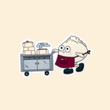 Artbedo Dim Sum Bao Sticker