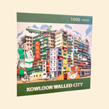 Arcadia Puzzles 1000 Pieces Kowloon Walled City Puzzle