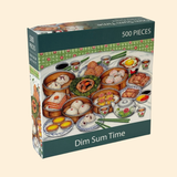 Arcadia Puzzles 500 Pieces Dim Sum Time Puzzle