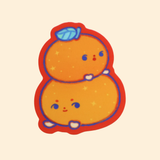 Yumo Mao Oranges Stacked Sticker