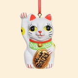 The Lion Rock Press Lucky Cat Ornament