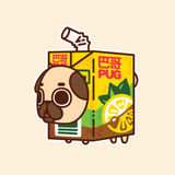 Puglie Lemon Tea Sticker