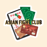 IKIWISI Asian Fight Club Magnet