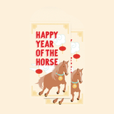 IKIWISI Year of the Horse Red Pocket