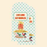 IKIWISI Live Long, Eat Noodles Red Pocket