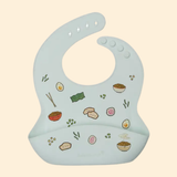 Loulou Lollipop Silicone Bib - Ramen