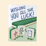 Hop & Flop Wishing You All The Luck Greeting Card