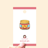 Raychoostudios Tiger Balm Enamel Pin