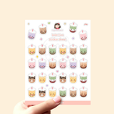 Raychoostudios Boba Time Sticker Sheet