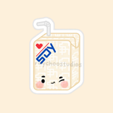 Raychoostudios Soy Milk Drink Vinyl Sticker
