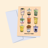 Artbedo Par-Tea Time Greeting Card