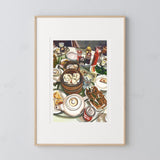 Medjool Studio Dim Sum Restaurant 11x14 Art Print