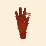 Paper & Rice Co. Chicken Feet Sticker