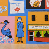 "The Journeys Here" Print by Marlene Yuen (Framed)