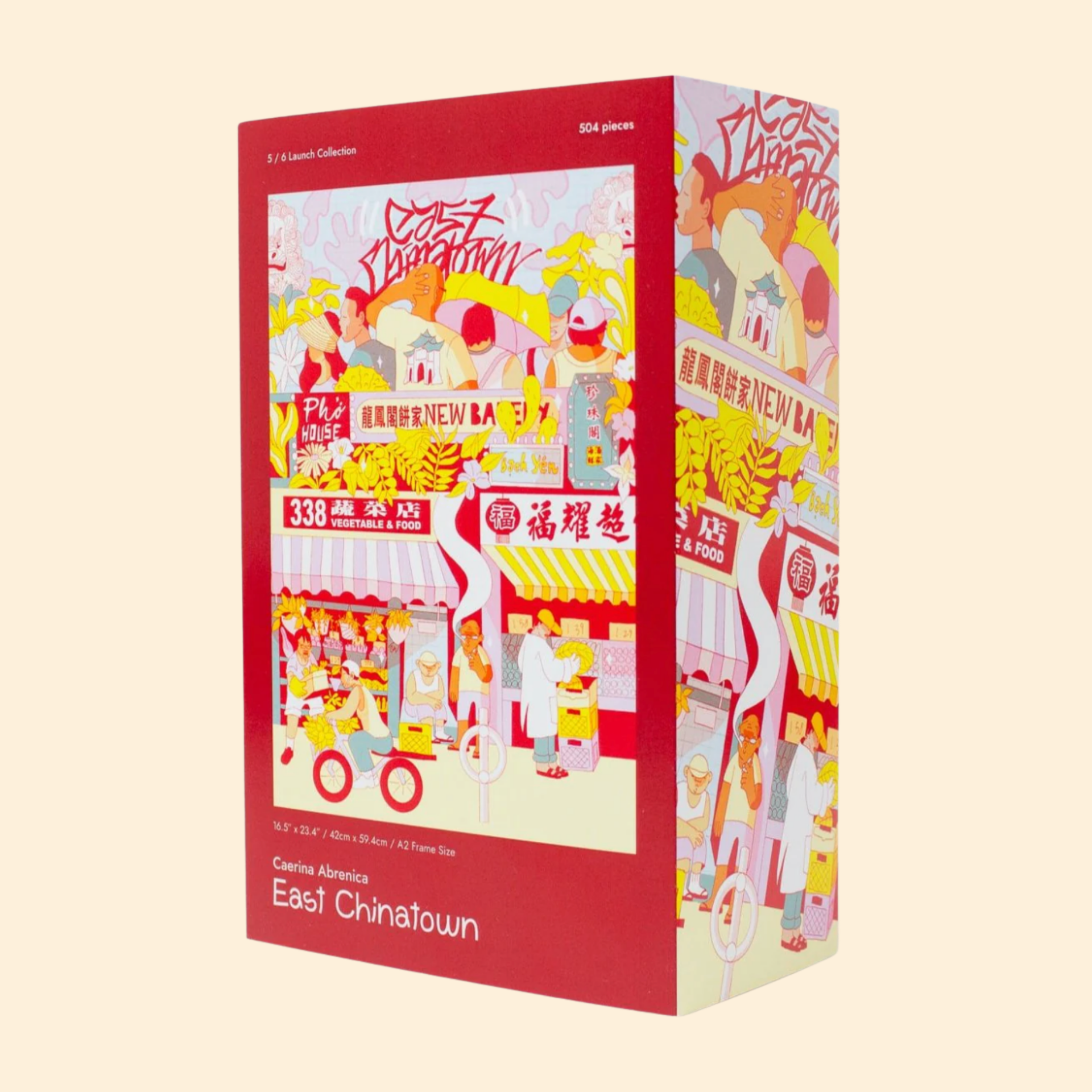 bazaar winwin 3冊 Good Fortune Puzzle Co East Chinatown | 504 Piece Puzzle – 1889