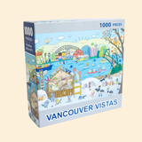 Arcadia Puzzles 1000 Pieces Vancouver Vistas Jigsaw Puzzle