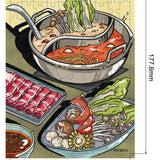 Arcadia Puzzles 100 Pieces Hotpot Jigsaw Puzzle