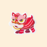 Hop & Flop Dragon Dance Vinyl Sticker