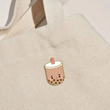 Raychoostudios Milk Tea Boba Enamel Pin