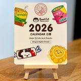 Bowl Cut Paper Goods 2026 Calendar