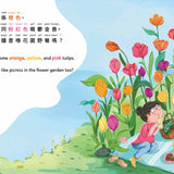 The Flower Garden (Bilingual Book in Cantonese with Jyutping and English)