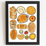 Artbedo Chinese Bakery 5"x7" Print