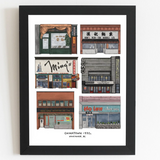 Artbedo Chinatown 1970s 5"x7" Print