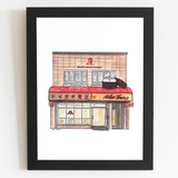 Artbedo New Town 5"x7" Art Print
