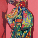 Liang Wang Guan Gong Greeting Card