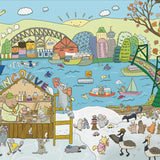 Arcadia Puzzles 1000 Pieces Vancouver Vistas Jigsaw Puzzle