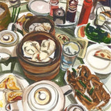 Medjool Studio Dim Sum Restaurant 11x14 Art Print