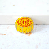 Hop & Flop Mango Mooncake Enamel Pin
