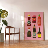 Fai Kee Studio Awesome Sauces 8x10 Art Print