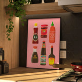 Fai Kee Studio Awesome Sauces 8x10 Art Print