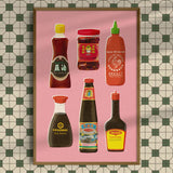 Fai Kee Studio Awesome Sauces 8x10 Art Print
