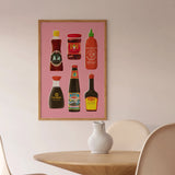 Fai Kee Studio Awesome Sauces 8x10 Art Print