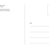 Liang Wang 280 Pender St Mural Postcard