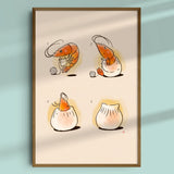 Fai Kee Studio Har Gao Shrimply Transformer 8x10 Art Print