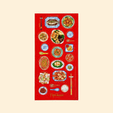 Fête Chinoise “Feast” Luxury Stickers (Red)