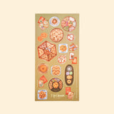 Fête Chinoise “Auspicious Treats” Luxury Stickers (Gold)