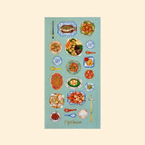 Fête Chinoise “Feast” Luxury Stickers (Mint)